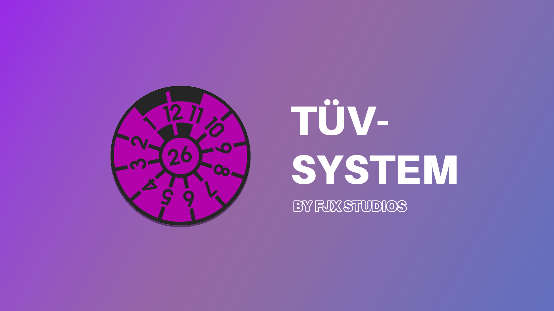 FJX TÜV-SYSTEM (ESX + QB-Core)