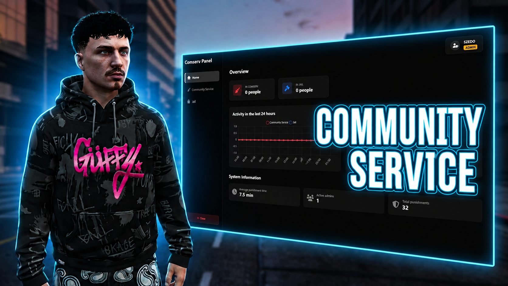 Community Service [ESX & QBCore & Qbox]