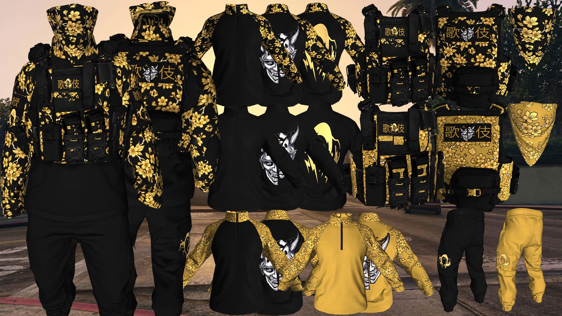 Kabuki/歌舞伎 StrikeTeam Uniform v3 [M+F]