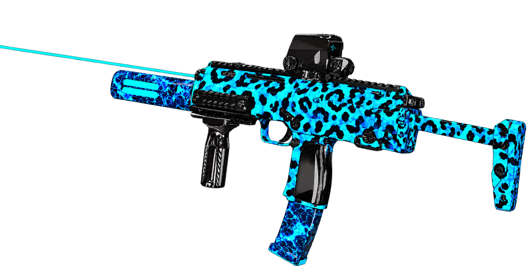 CYAN CHEETAH MP7 β preview 1