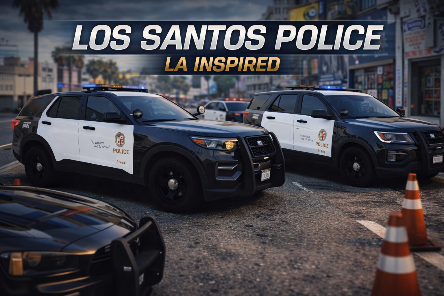 Los Angeles LS Police Department Pack [Debadged-Generic]
