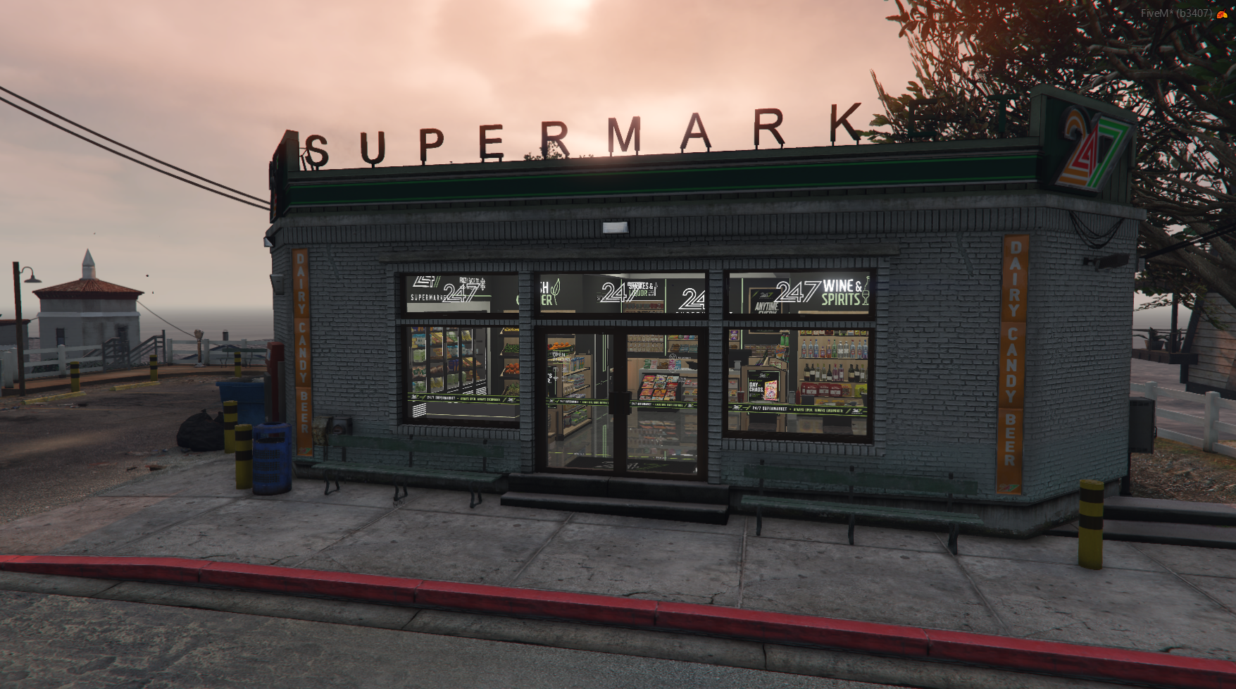 Modern 24/7 Supermarket