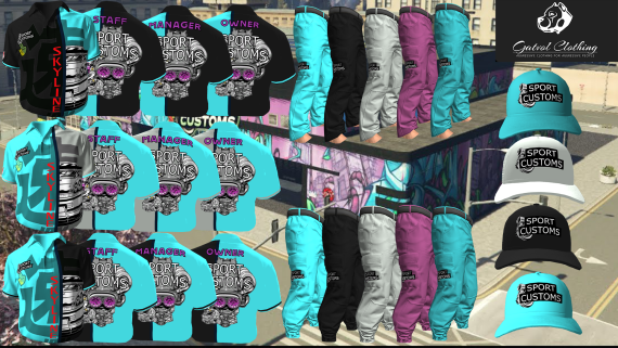 Sport Customs 2JZ 3 (Male + Female)
