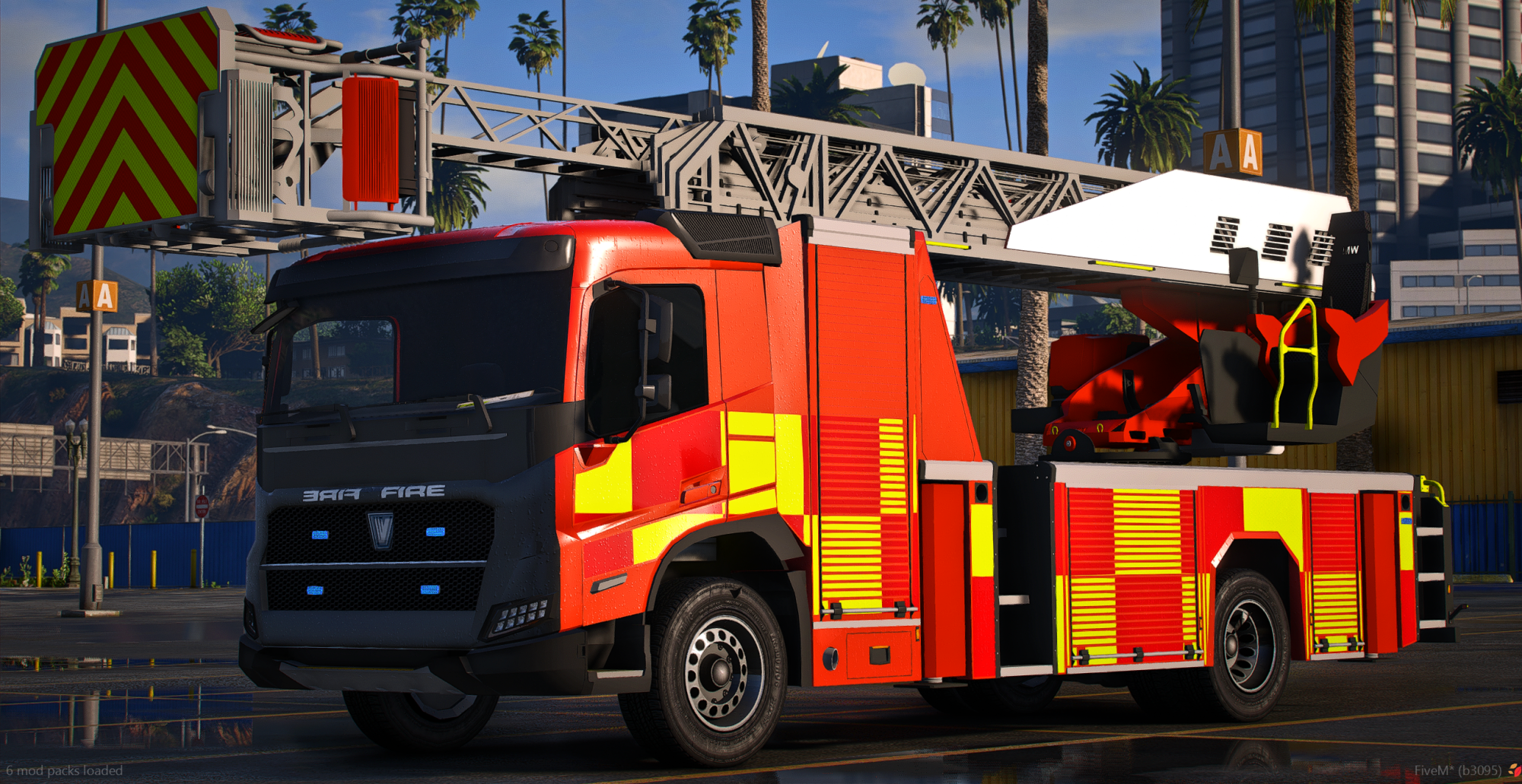 Vulcar FML Ladder Truck NON-ELS