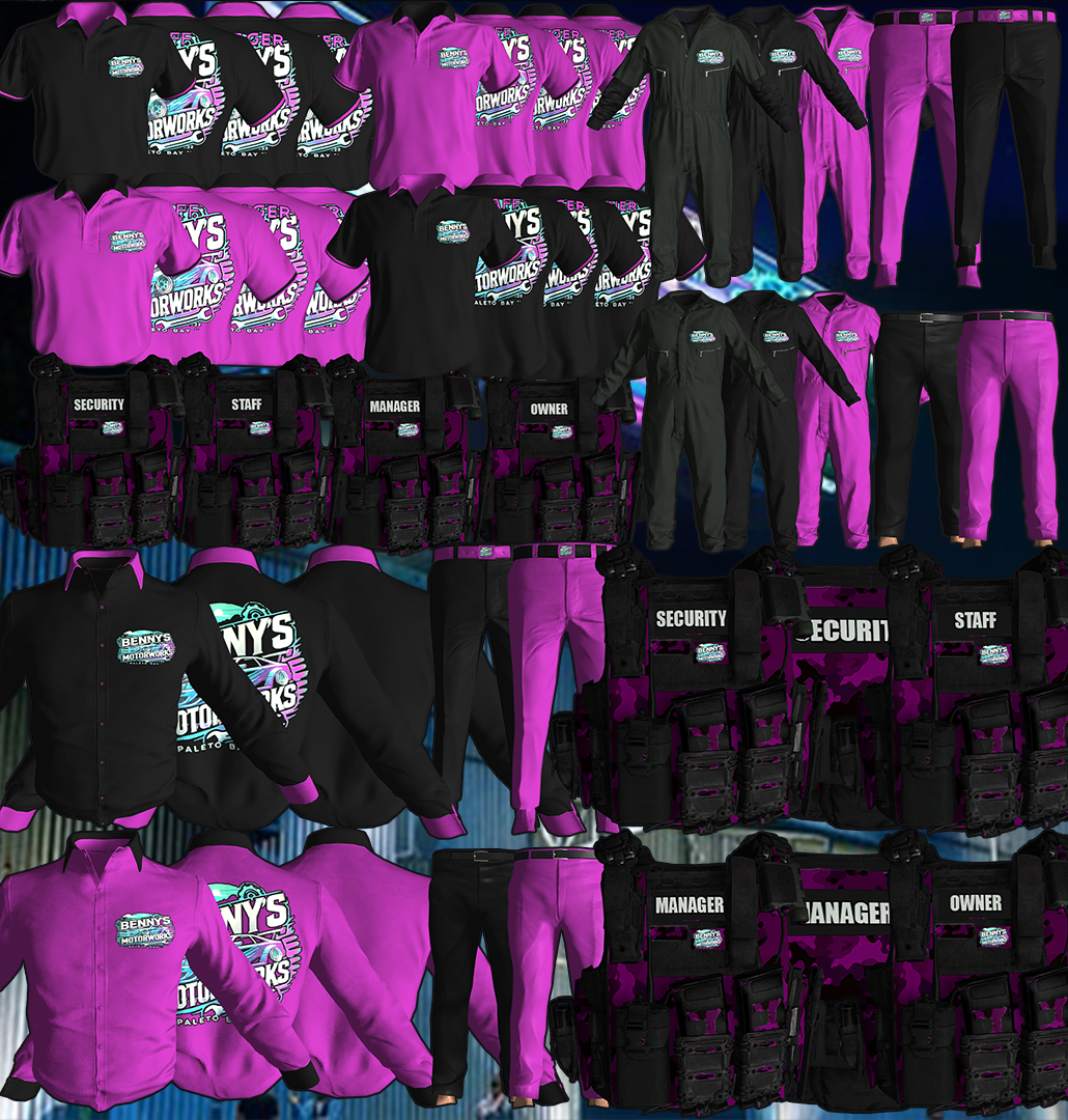 Bennys Paleto Working Bundle [M+F]