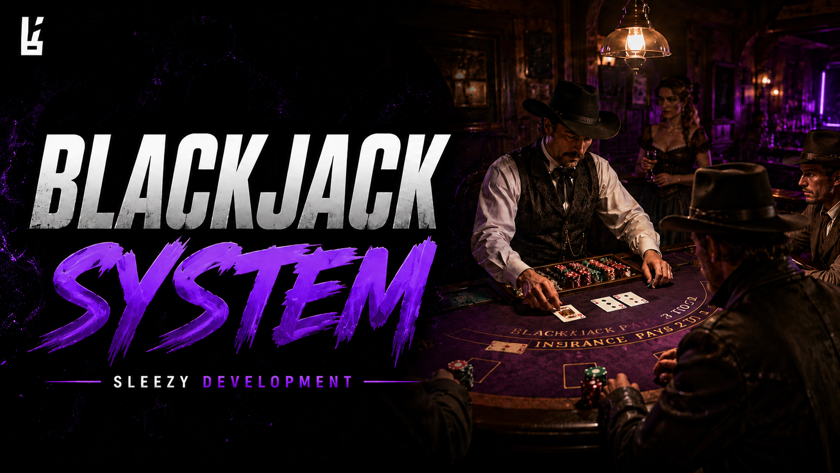 🎴 Sleezy Blackjack | Advanced RedM Blackjack System