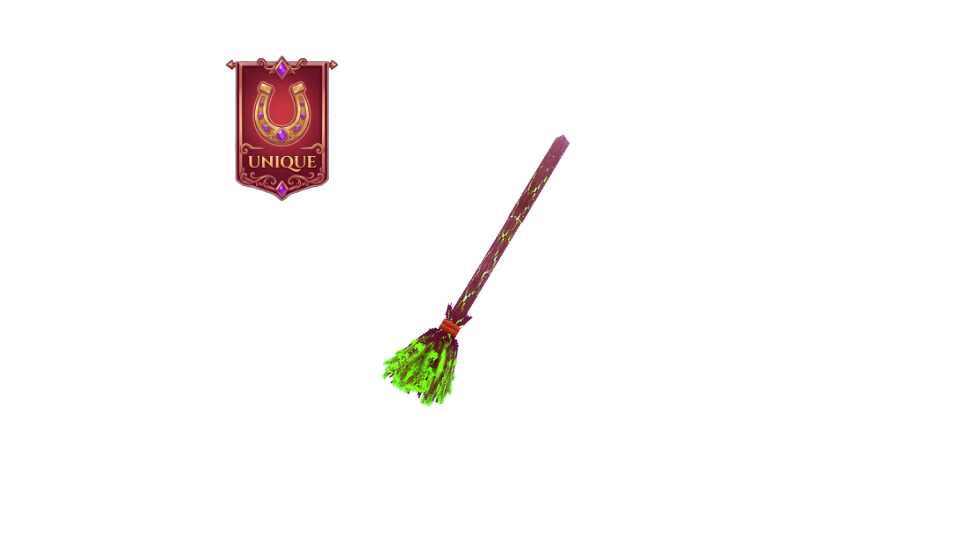 🧹 Hexvine Broomstick (Flying Mount)