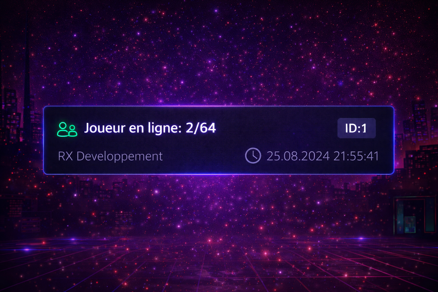 📊HUD Serveur Info