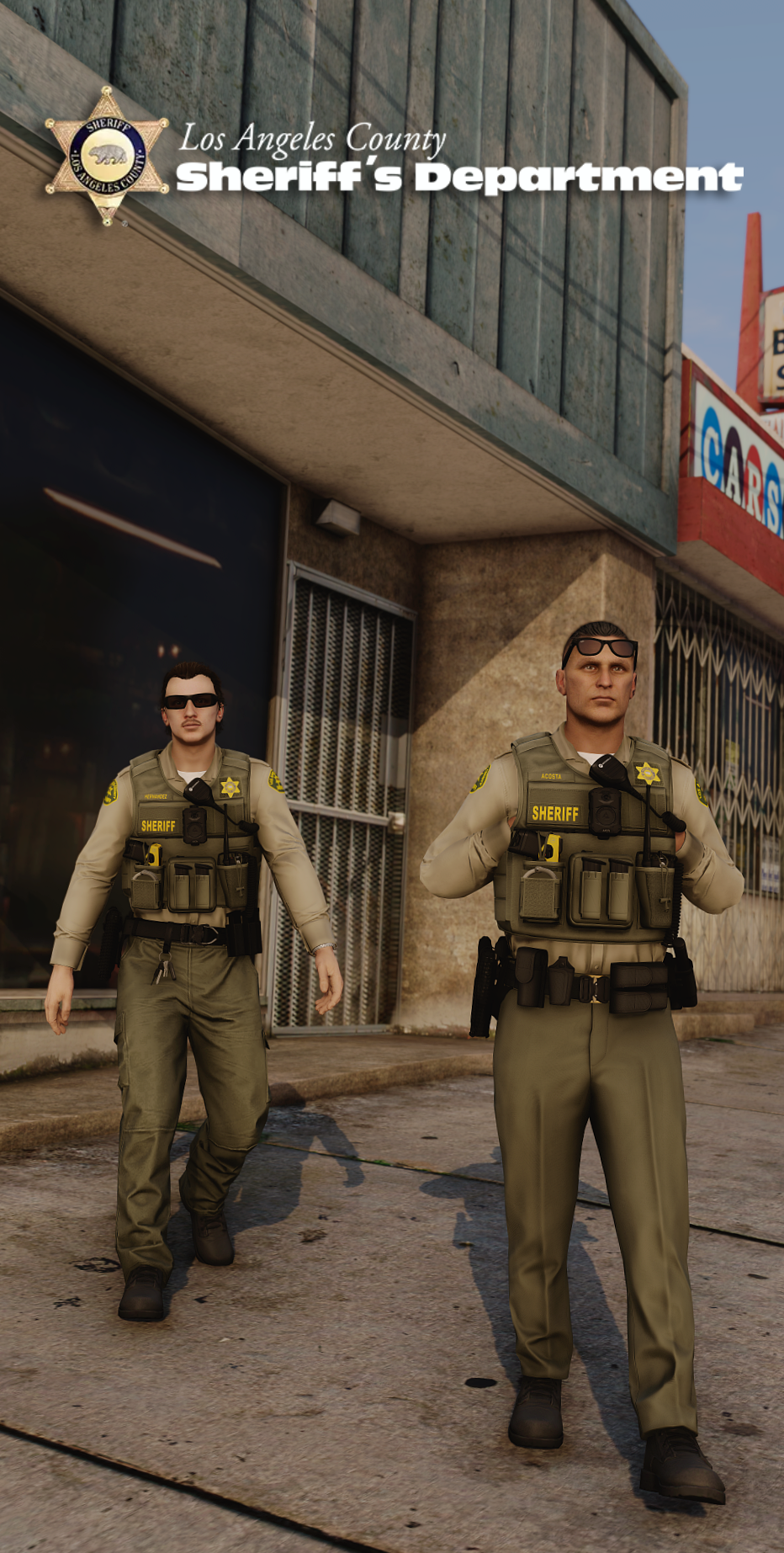 LASD Inspired Vest and Belts Screenshot 4