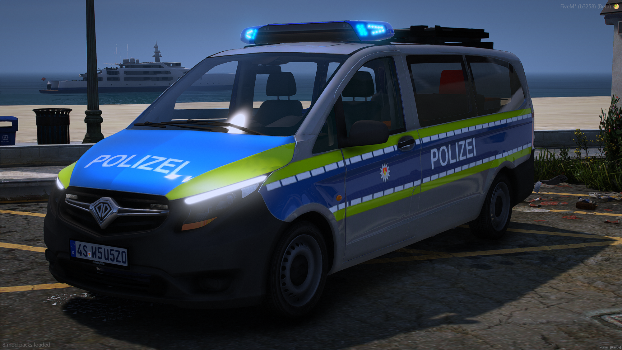 Benefactor Voyager Polizei - SiKw