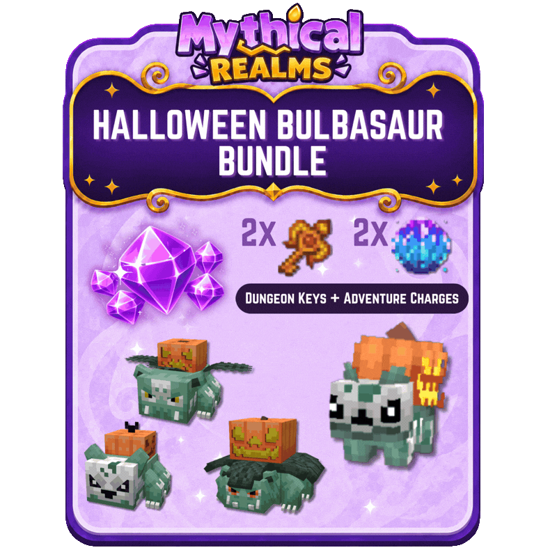Limited Midweek Halloween Bulbasaur Bundle