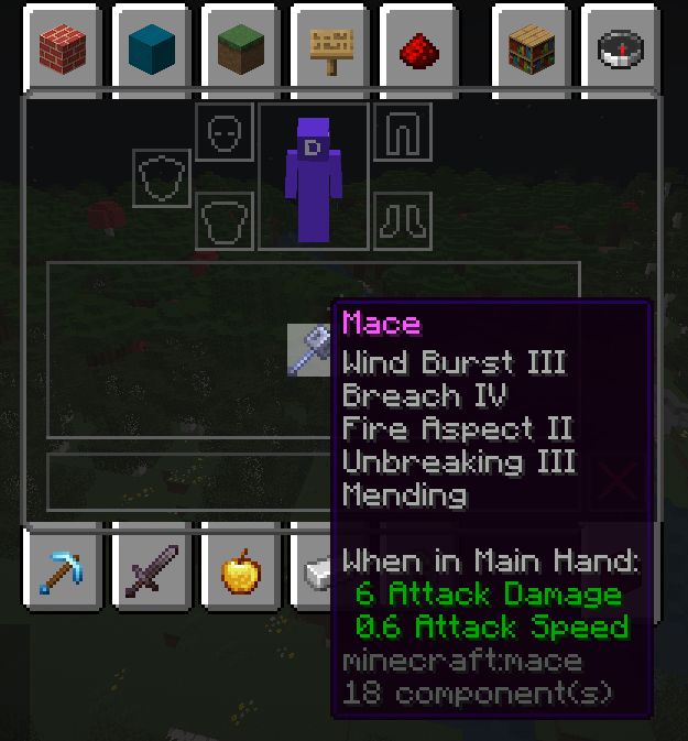 Density Mace (Maxed)