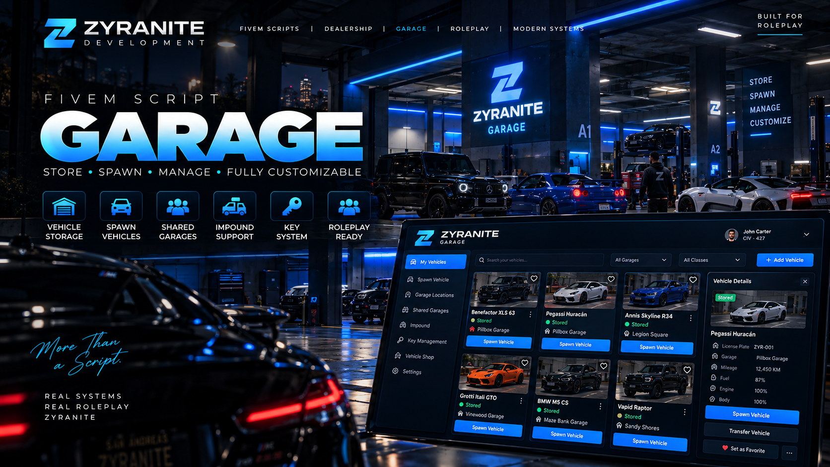 Zyranite Advanced Garages