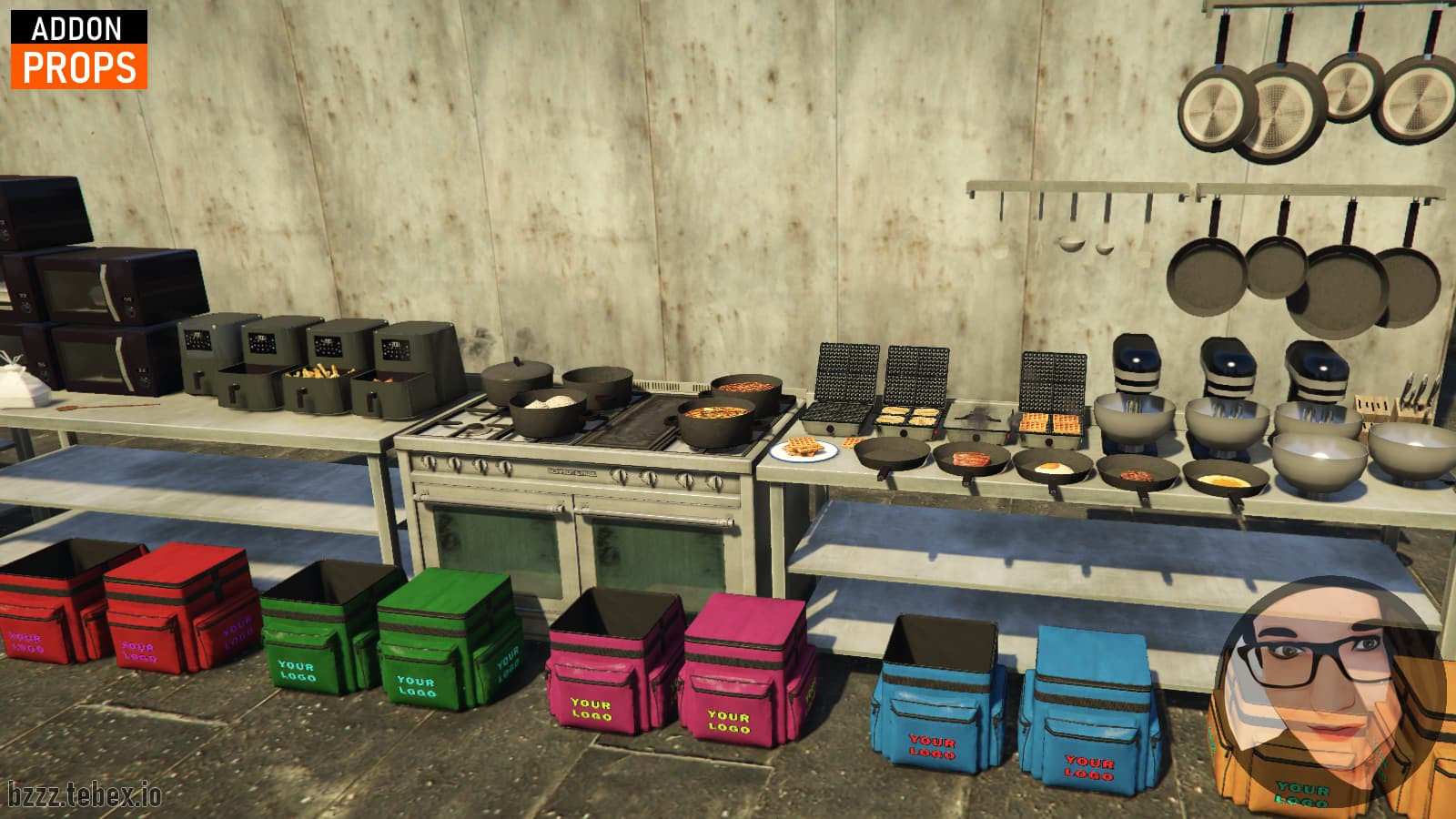 Kitchen props