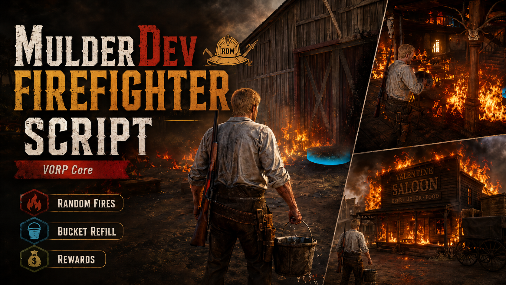MulderDev - Firefighter