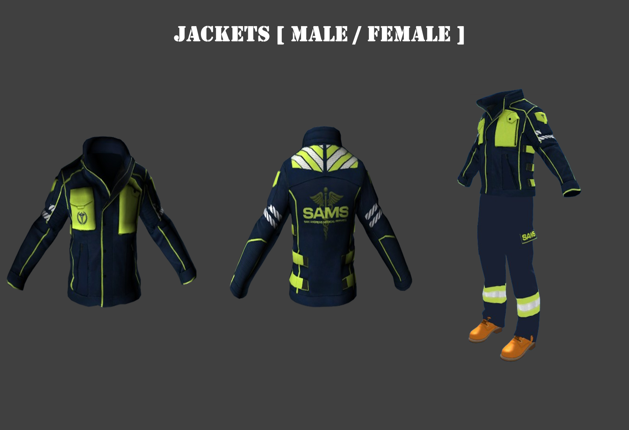 SAMS CLOTHING V1 [ MALE/FEMALE ]