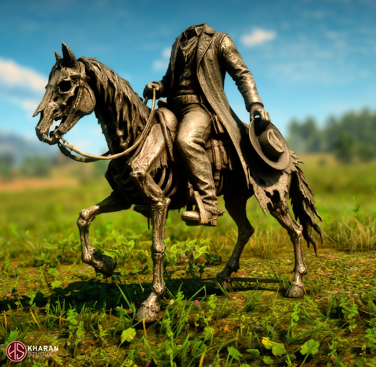 Halloween Cursed Statues Pack
