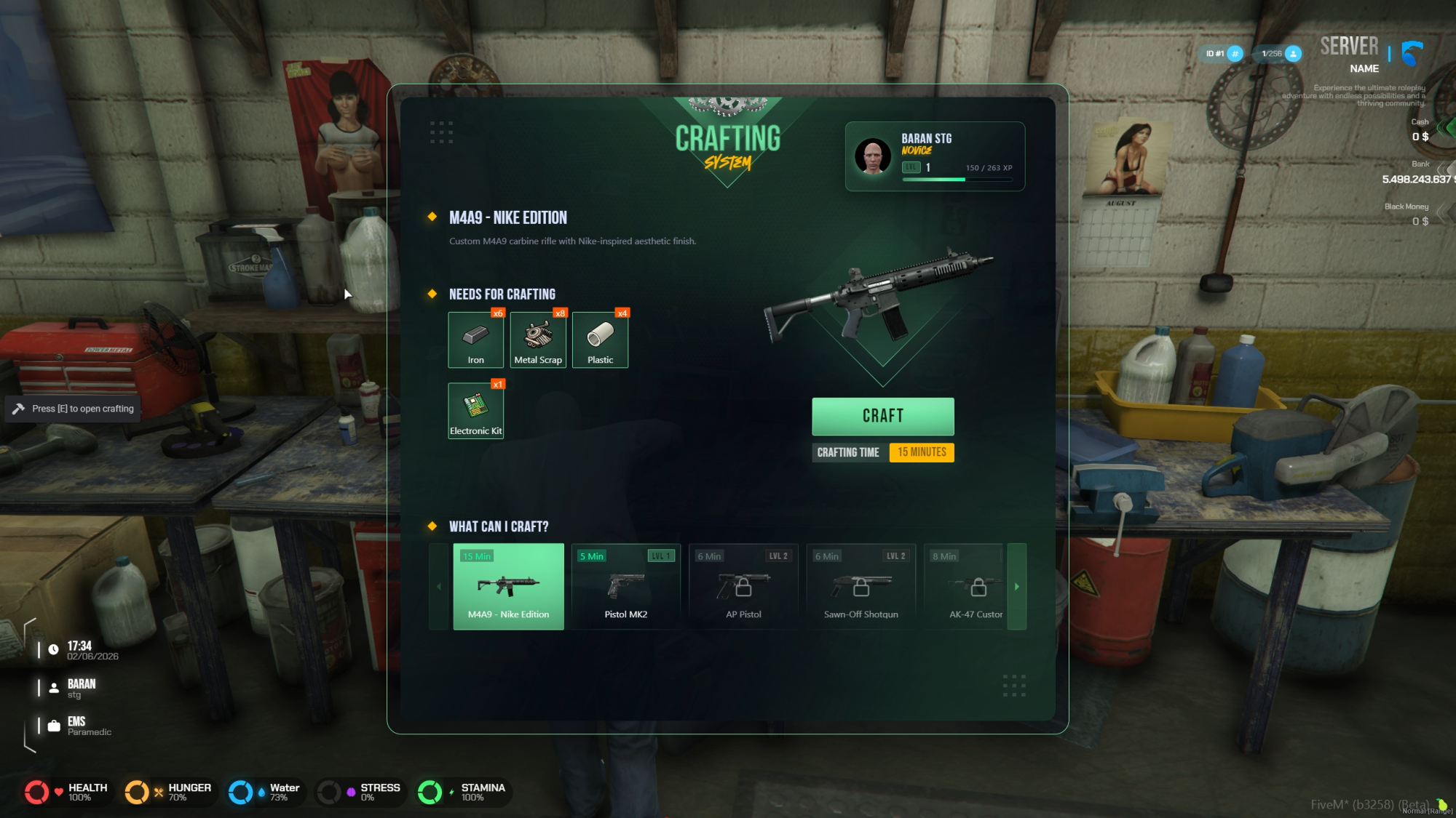 Crafting System - Image undefined