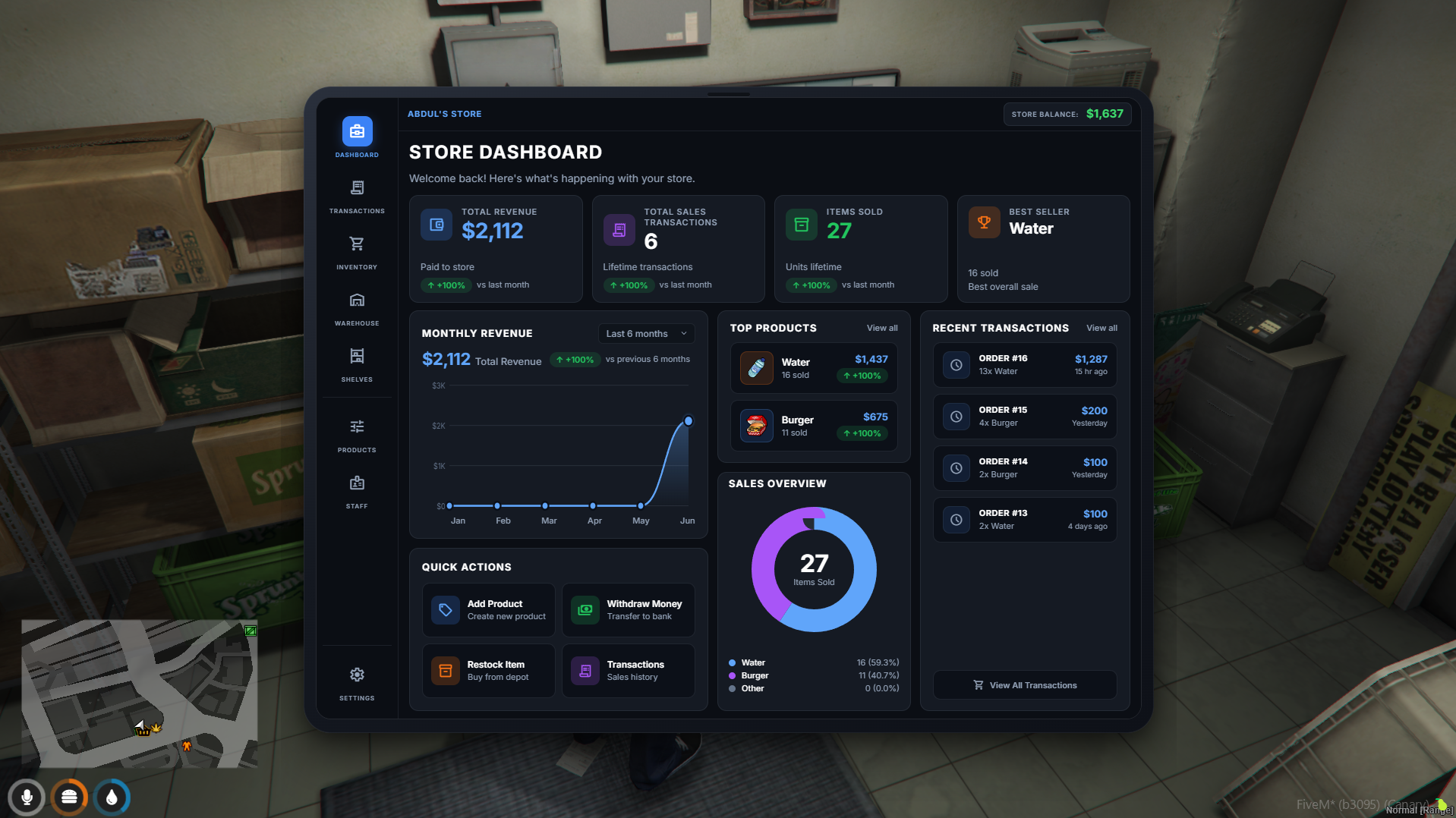 Advanced Player Owned Stores