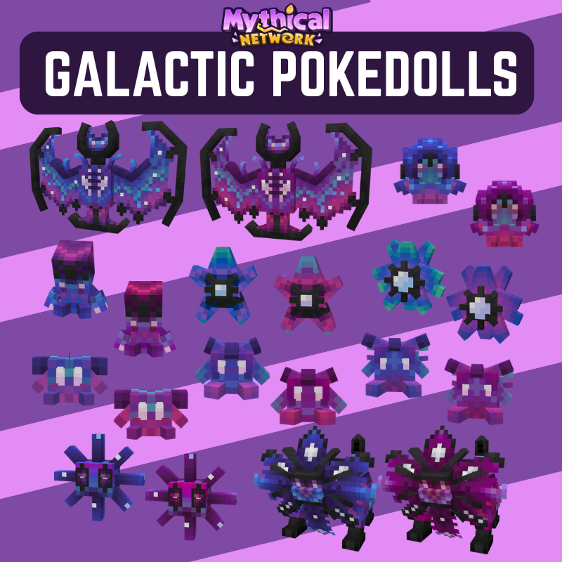 Random Galactic Pokedoll Plushie Bundle