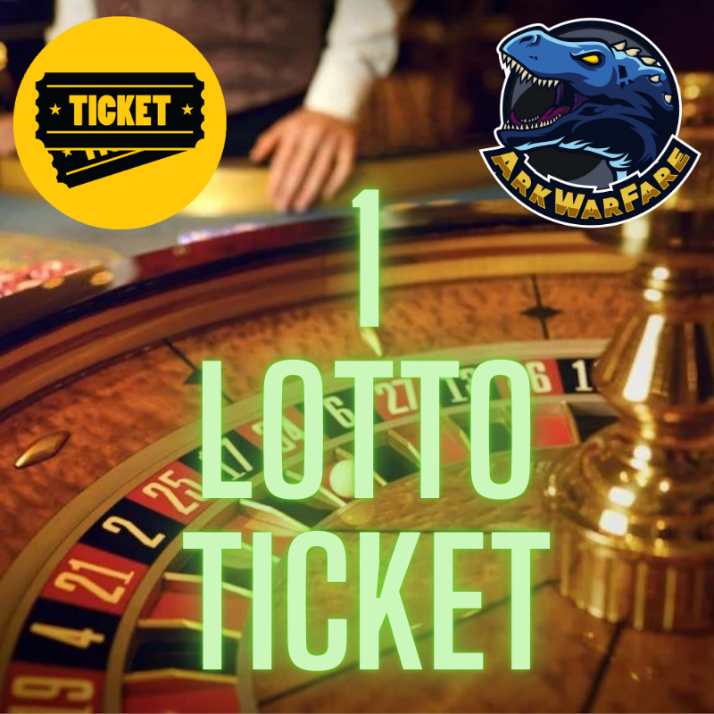 x1 Lotto Ticket ASE