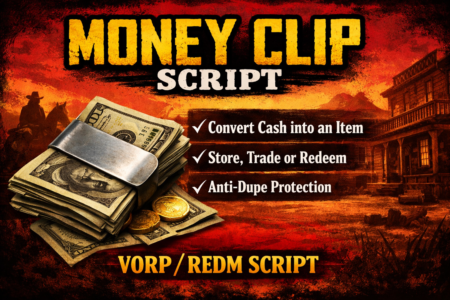 MulderDev - Money Clip (VORP)