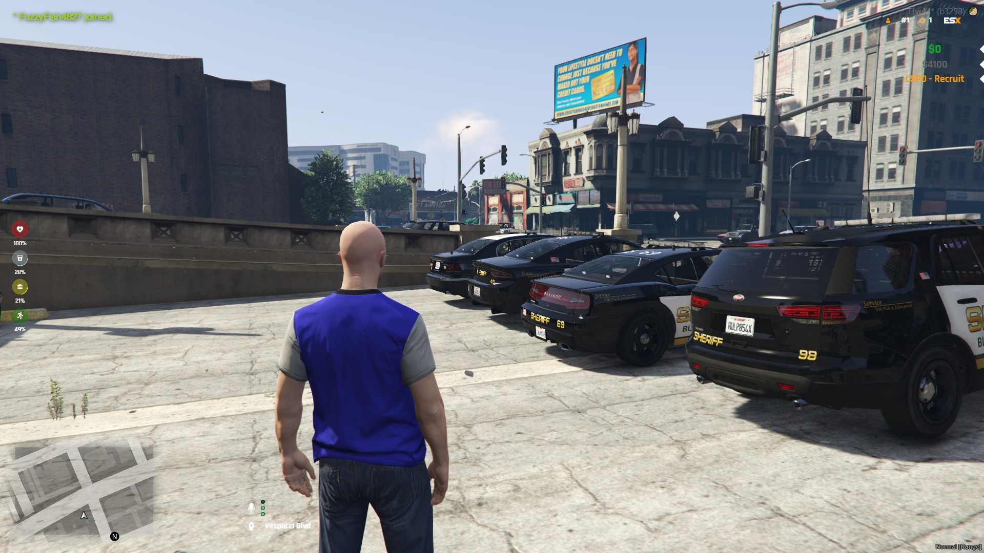 [LORE FRIENDLY] Blaine County Sheriff Office  pack 5 cars