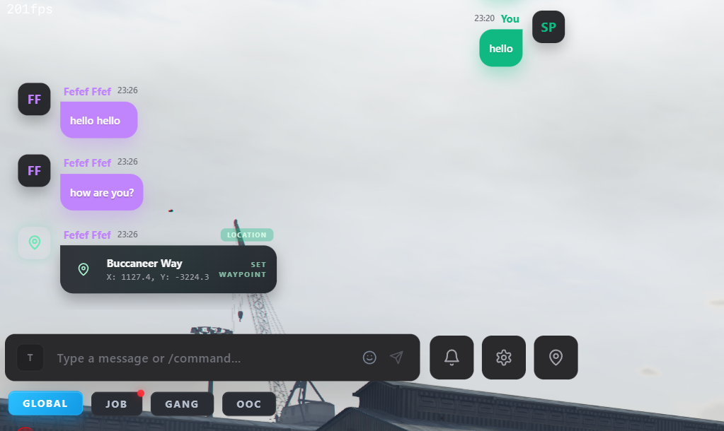 FXFxModernChat | Advanced Premium Chat UI (ESX / QBCore / Qbox / Standalone)