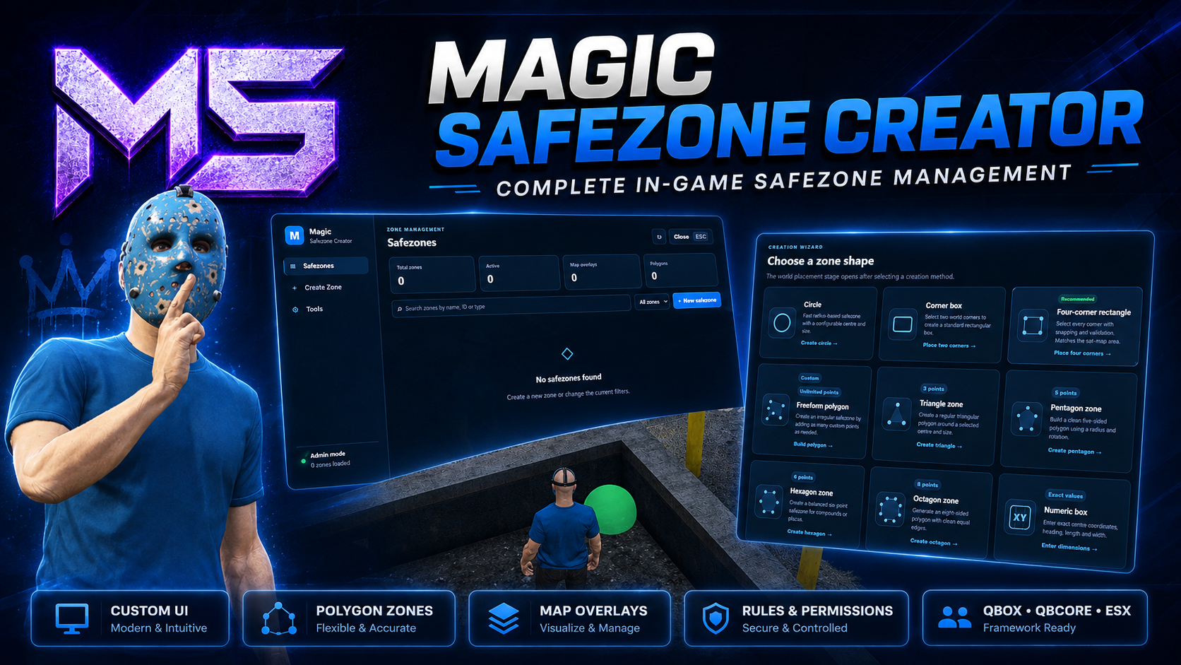 Magic Safezone Creator – Open Source