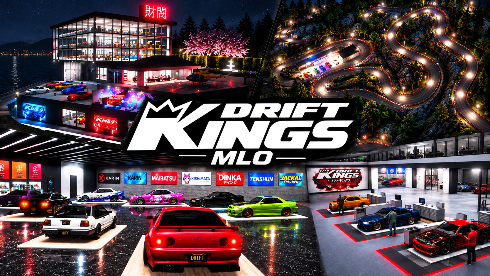 DRIFT KINGS Map