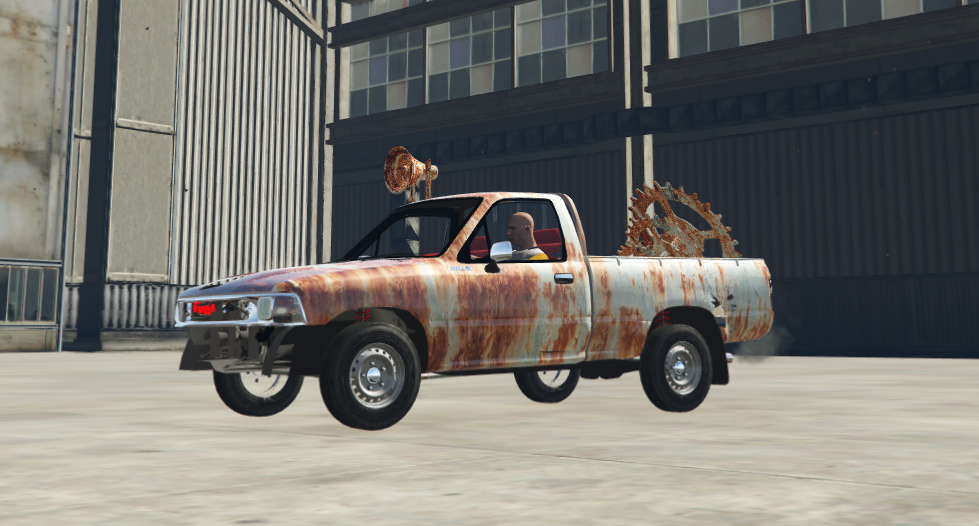 Camioneta Hierro