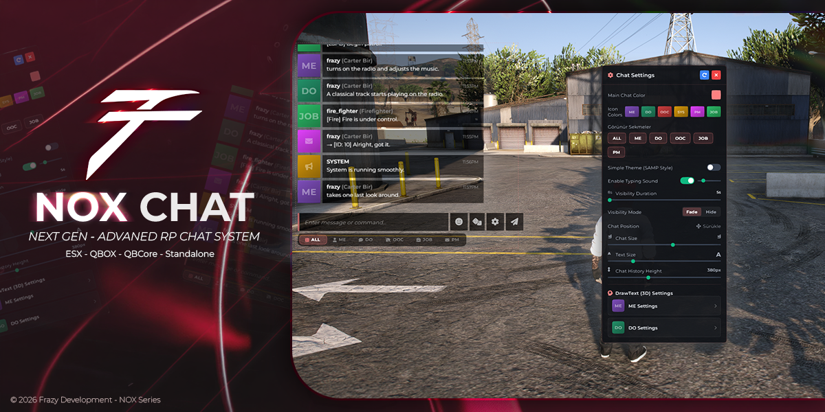 NOX Chat | NEXT GEN (Optional SAMP Theme)