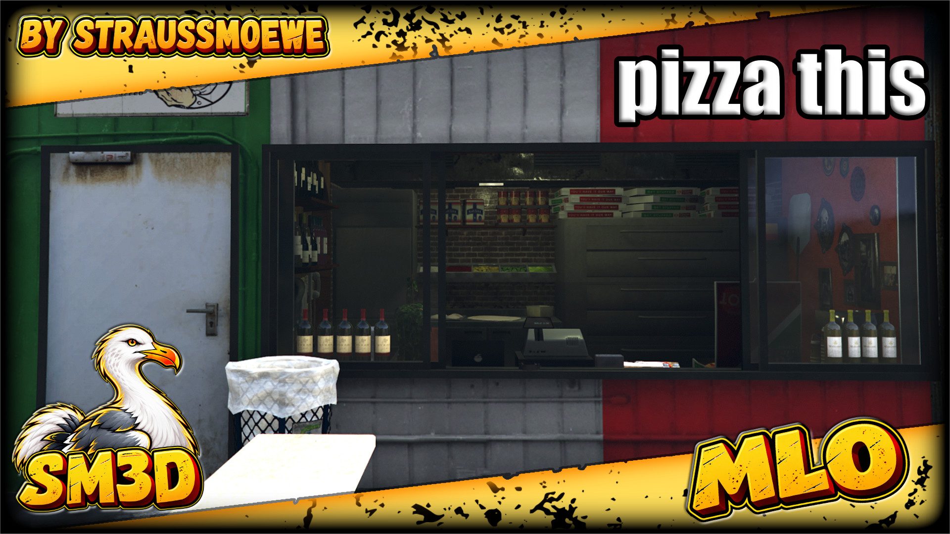 SM3D MLO mini Pizza This