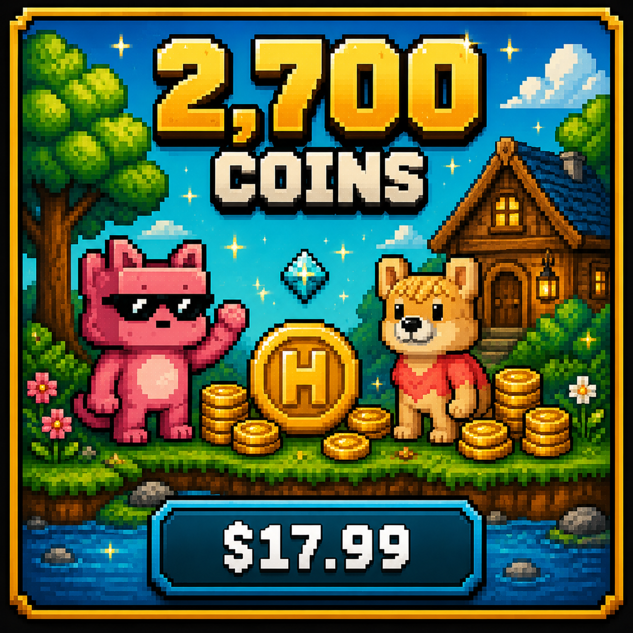 2,700 Coins