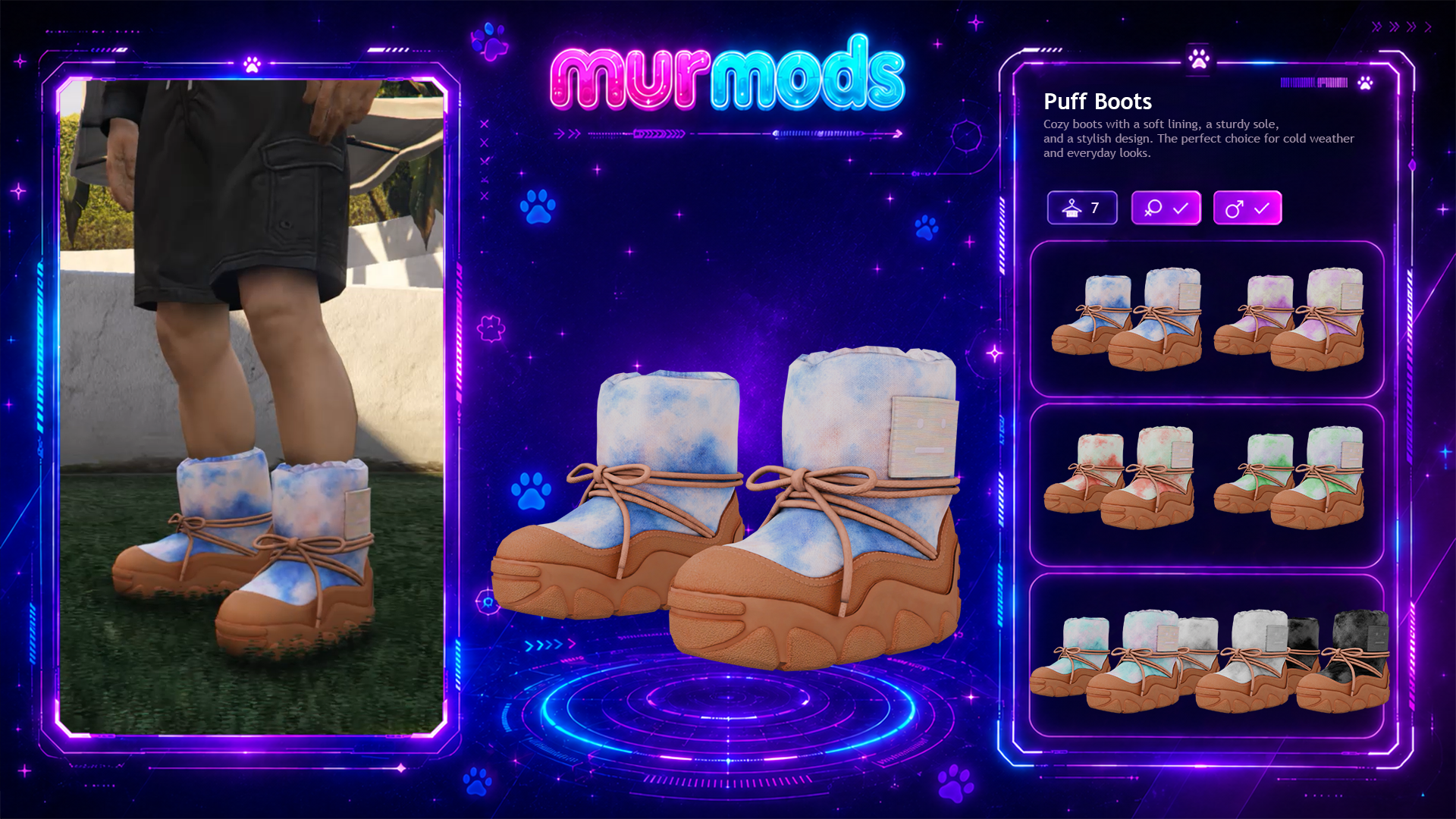 Puff Boots