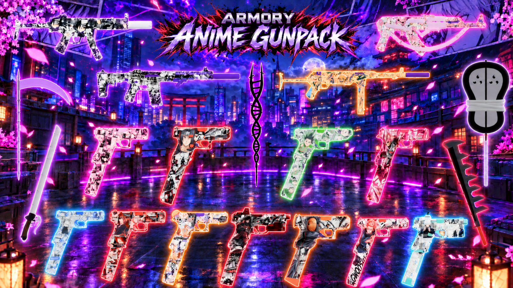 Armory Anime Weapon Pack