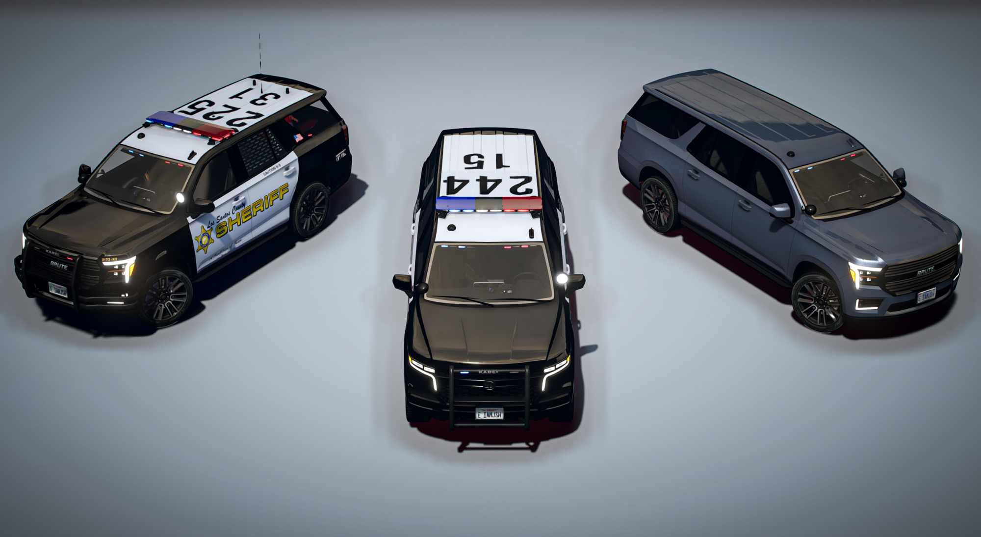 Declasse Granger 3700LX & Brute Regent Special Service Vehicle Bundle (2024)