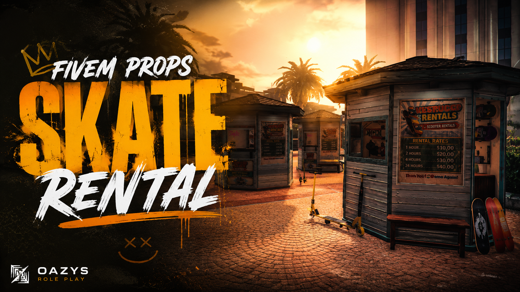 Skate Rental Props Pack