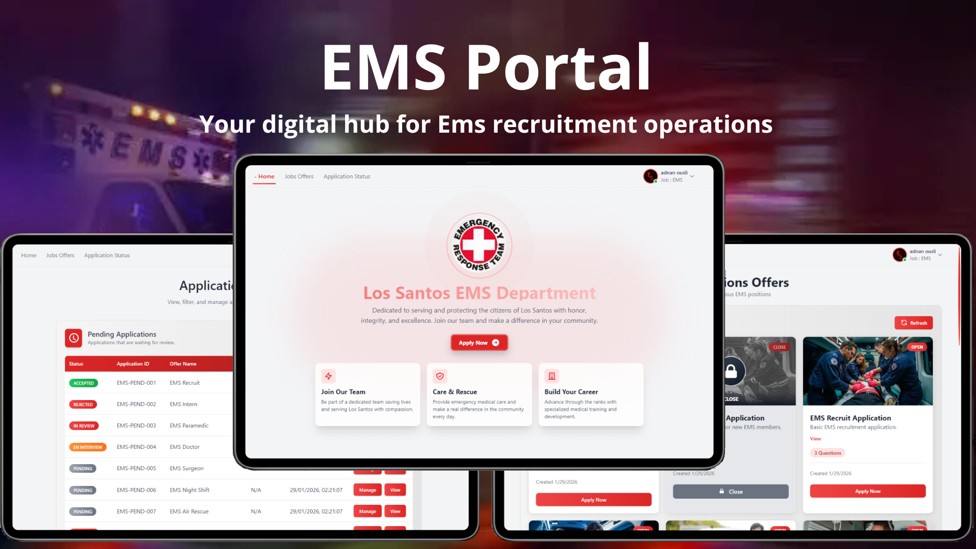 Fivem Ems Portal Script
