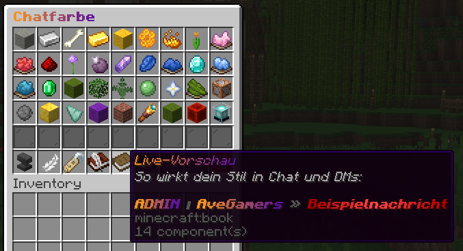 Chatcolor UI