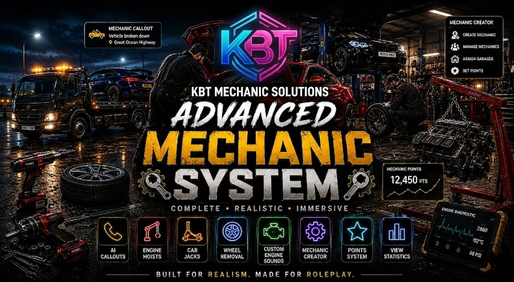 [COMING SOON] KBT-Advanced Mechanic System