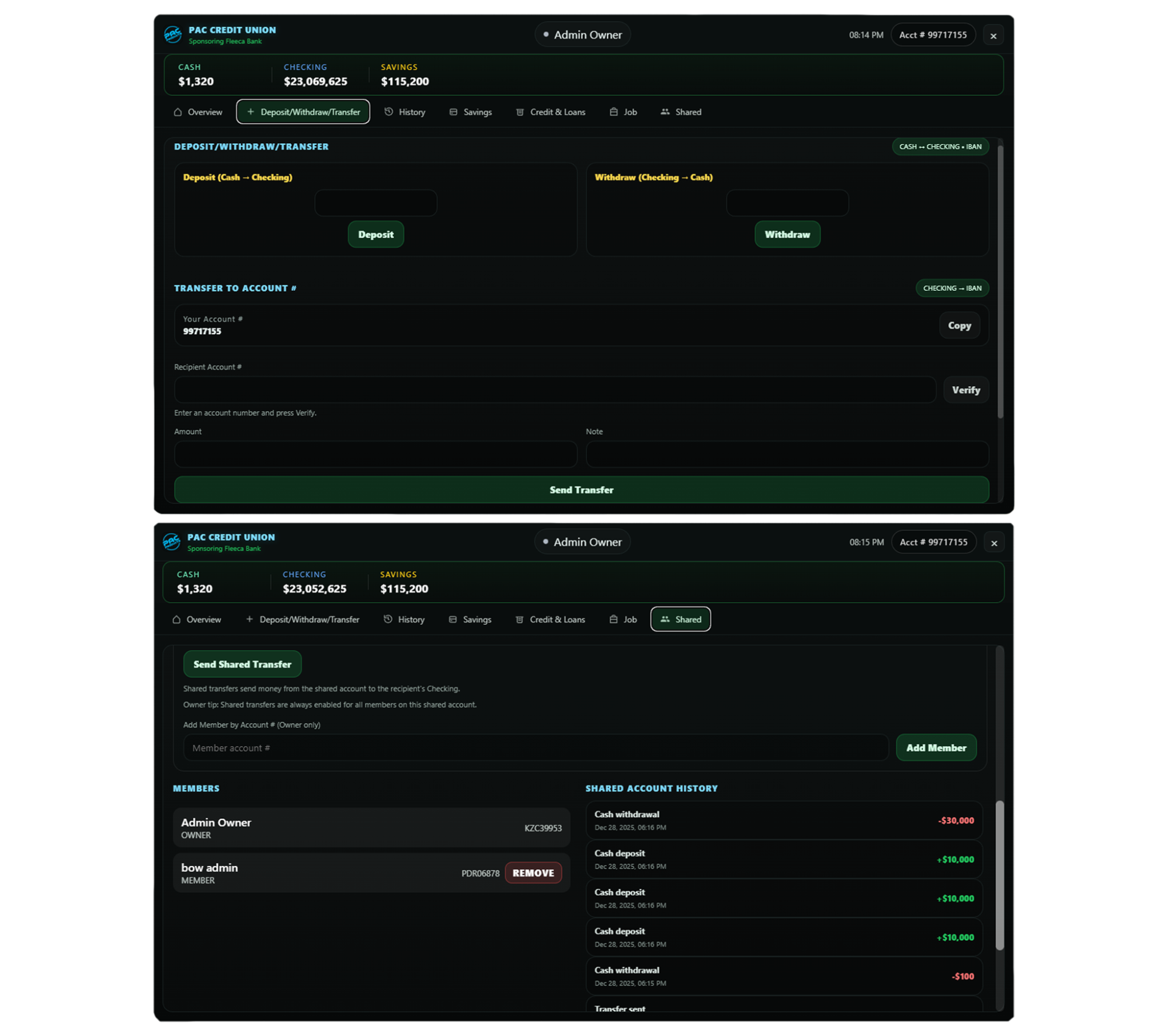 PAC ADVANCED BANKING