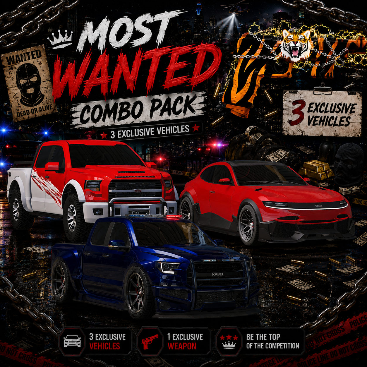 Most Wanted - Combo Pack