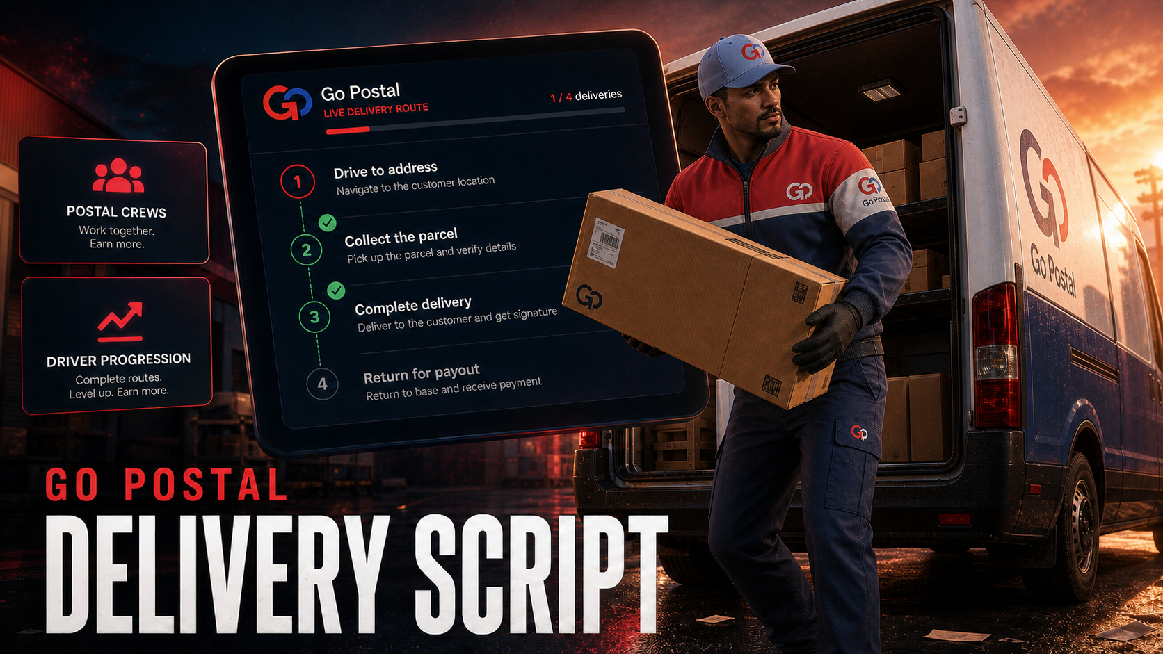 Enhanced Go Postal - QBOX