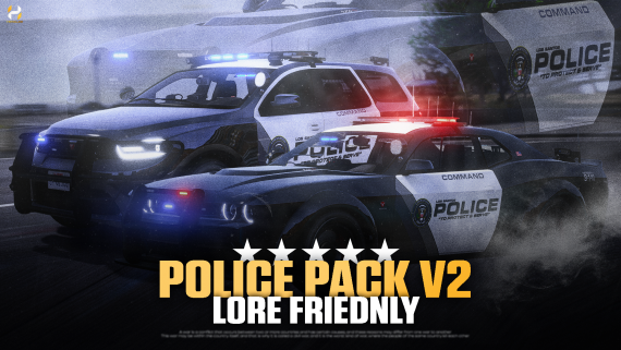 Police Pack v2 ( Red&Blue - White&Blue )