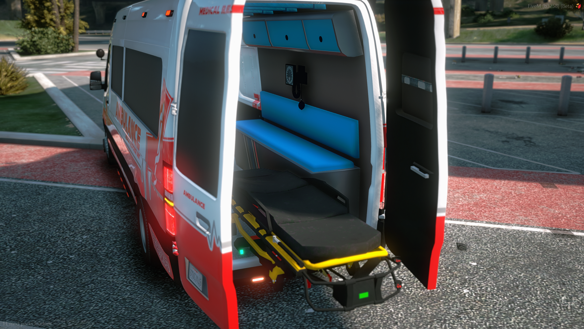 Benefactor Courier Ambulance Version