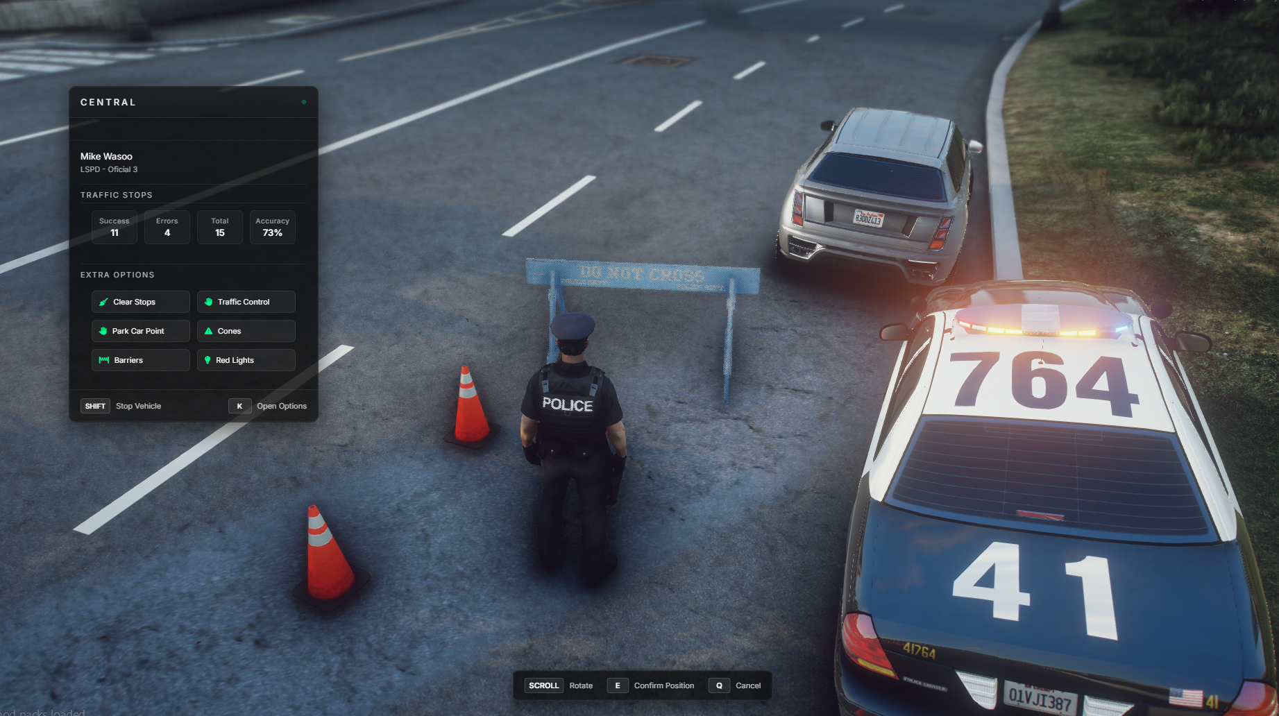WS POLICE TRAFFIC | QBCORE ESX