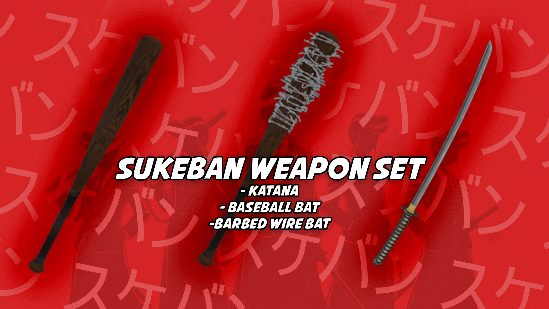 Sukeban Weapon Set