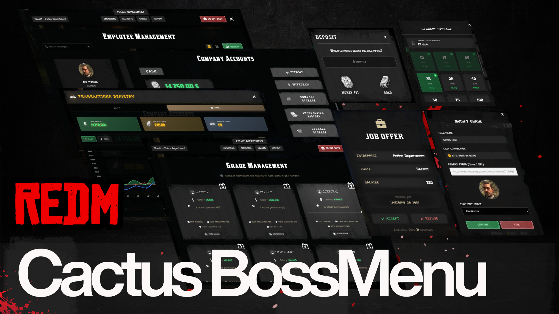 Cactus BossMenu