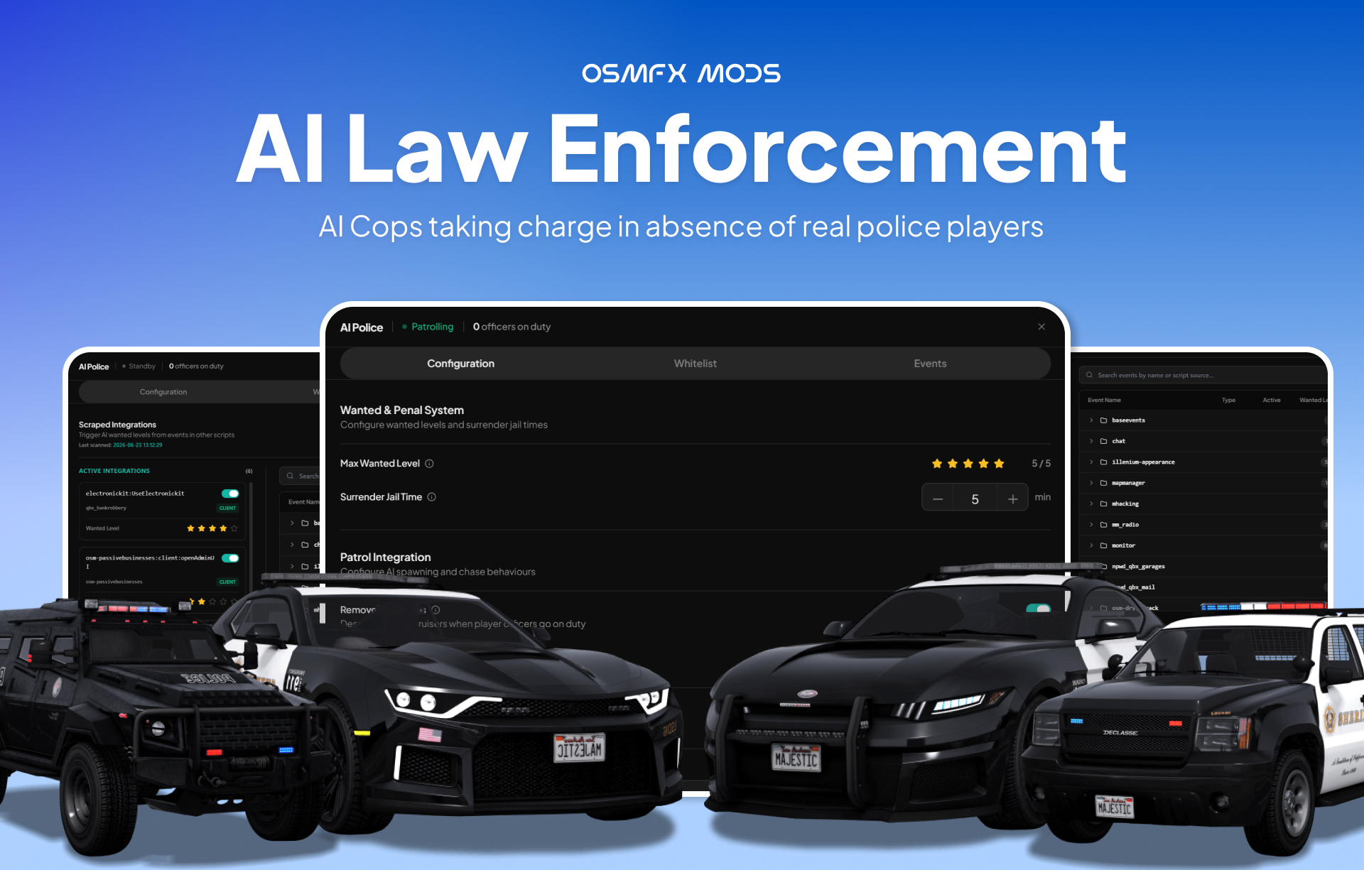 [ESCROW] AI Law Enforcement | QB/QBOX/ESX